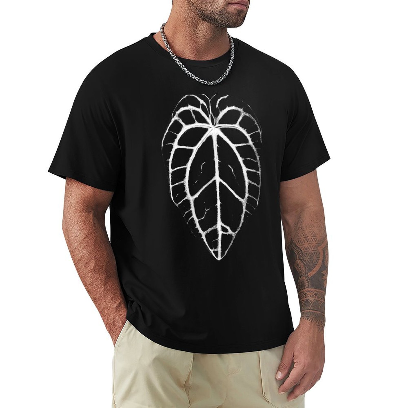 Anthurium Crystallinum - Футболка ANTHURIUM CRYSTALLINUM VEINS с защитой