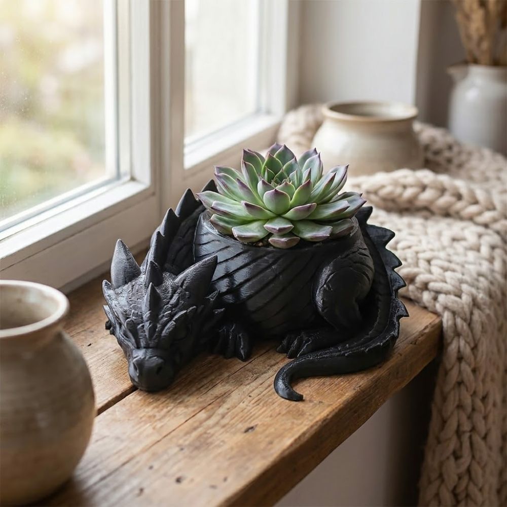 3D-печатный цветочный горшок в – обзор и цена Snake Plant Ceramic